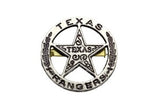 PLACA DE TEXAS RANGER