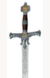 ESPADA SALOMON PLATA ORO