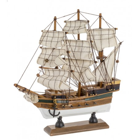 GALEON MINIATURA 23X23X6 CM