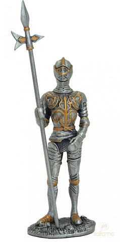 ARMOUR PEWTER HISTORICAL WARRIOR