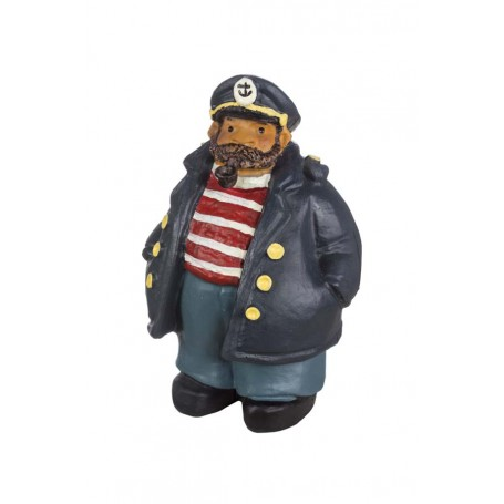 FIGURA SOBREMESA CAPITAN CON PIPA