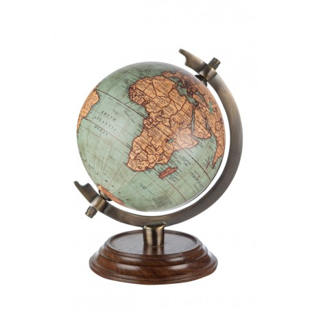 "GLOBO TERRESTRE DECORATIVO 19 X 13 X 15.5 CMS