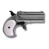 REPROD.DERRINGER MOD.95 NICKEL.CACHA APERLADA.