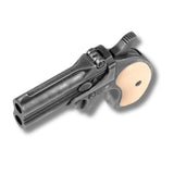 REPROD.DERRINGER MOD.95 PLATEADAL.CACHAS IMITACION MARFIL.