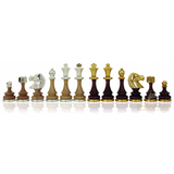 MESA AJEDREZ CM 58X58X67 y FICHAS STAUNTON HT CM8 (IT152GS