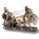 ESTATUA CARRO ROMANO BEN HUR 26X9X16 CMS