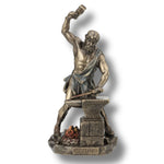 ESTATUA HEFESTO DIOS DEL FUEGO 22 CMS