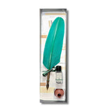 PLUMA EN BASE DE MADERA CON TINTA