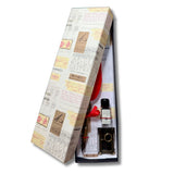 JUEGO DE ESCRITURA CON PLUMA, PORTAPLUMA CON BASE Y TINTA