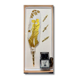 JUEGO PLUMA, TINTA Y PORTAPLUMAK7244