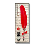 PIUMA PELTRO MOD. CHIAVE+INK