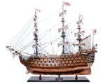 HMS VICTORY CASCO COBRE 97Lx29Wx83H cms