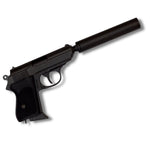 replica, pistola semiautomatica, silenciador, regalo, coleccion, coleccionismo