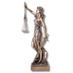 FIGURA LA JUSTICIA  (Altura 75 cm Ancho 29 cm)