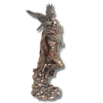 FIGURA ZEUS CON RAYO 50 CM