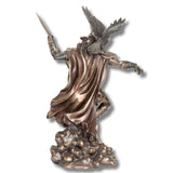 FIGURA ZEUS CON RAYO 50 CM