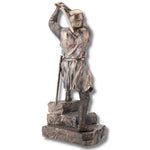 ESTATUA CRUZADO CON ESPADA HT 31 CMS