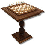 MESA AJEDREZ CM 58X58X67 y FICHAS STAUNTON HT CM8 (IT152GS