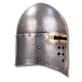 Casco Templario Caballero Acero Toledo