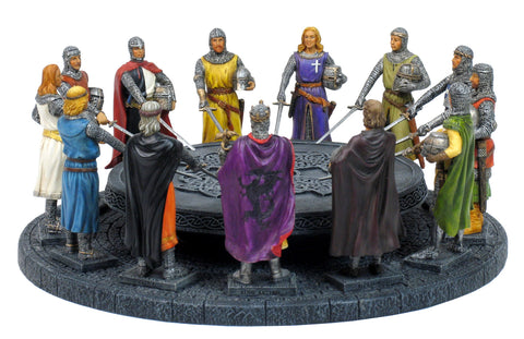 FIGURA KING ARTHUR AND THE KNIGHTS OF THE ROUND TABLE