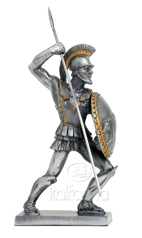 ARMOUR PEWTER ROMAN SOLDIER FIGHTING